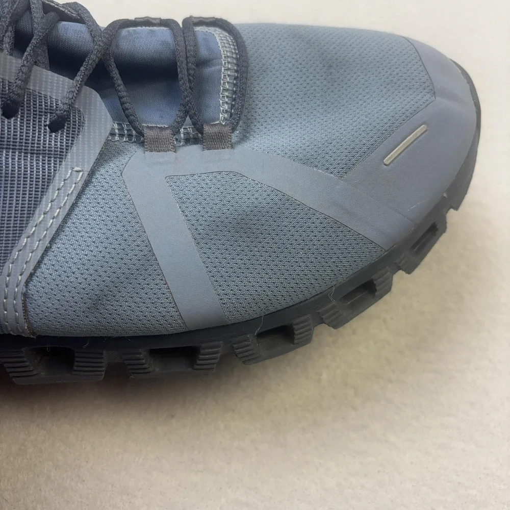 On Cloud Waterproof Shoes Mens Size 8.5 Blue CloudTec Running Sneakers 59.98531